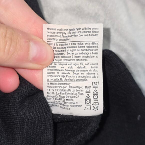 Champion Black Hoodie Kids Size M (10/12) - Picture 7 of 11